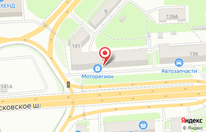 Автомагазин Тачки на Московском шоссе на карте