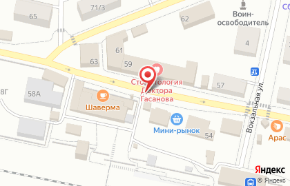Кампес на карте