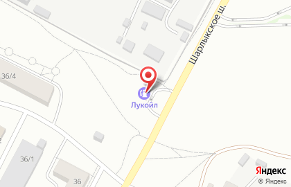 АЗС в Оренбурге на карте