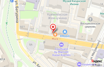 Реста на улице Карла Маркса на карте