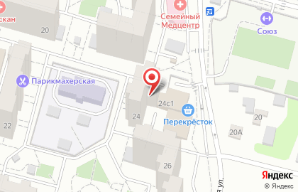 Джонатан в Москве на карте
