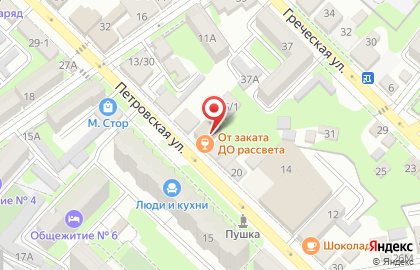 Бар От заката до рассвета на карте