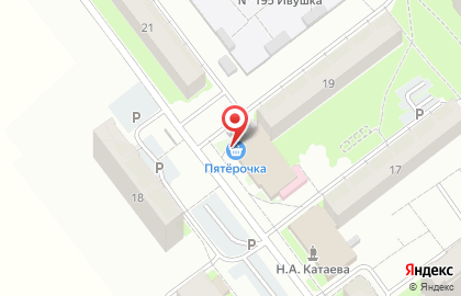 Универсам Пятёрочка в Кирове на карте