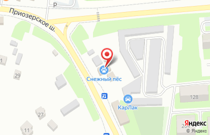 Продуктовый магазин на Приозерском шоссе, 6Б на карте