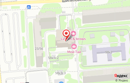 Клуб Каратэ №1 на Шипиловской улице на карте