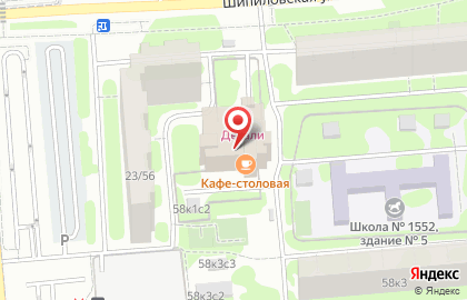 Студия красоты Ирис на Шипиловской улице на карте