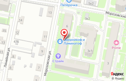 КОМБО СЕРВИС на Морозовской улице на карте