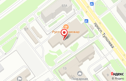 Русский самовар на проспекте Туполева на карте