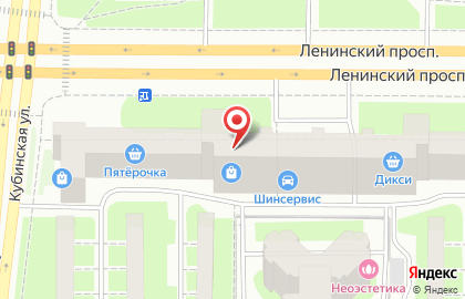 Группа компаний Сквирел на Ленинском проспекте на карте