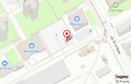Автостоянка в Перми на карте