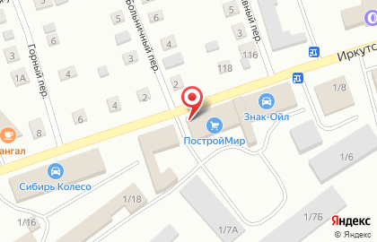 Торговая компания Новый дом на Иркутской улице на карте