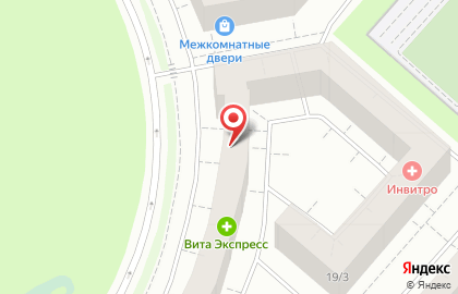 Супермаркет Верный на Ростовской улице на карте