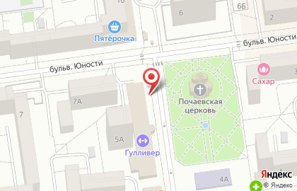 Ортопедический салон Кладовая здоровья на бульваре Юности на карте