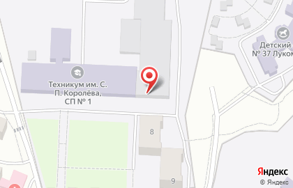 МЦК-Техникум им. С.П. Королева на Молодёжной улице на карте