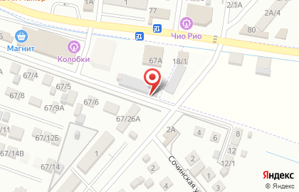 Зелёный бор на карте