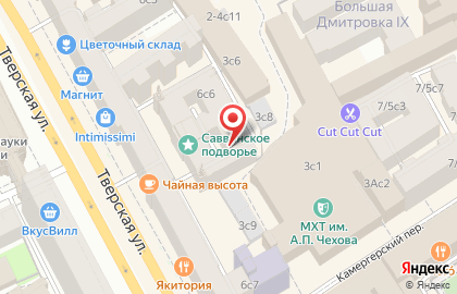ДНК-диагностика на Тверской улице на карте