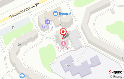 Глазочки на улице Ленинградской на карте
