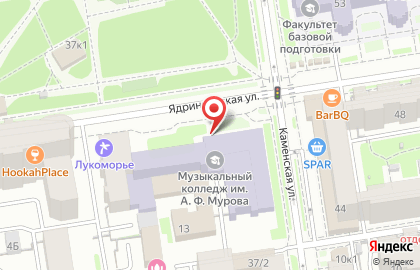 Новосибирский музыкальный колледж им. А.Ф. Мурова на карте