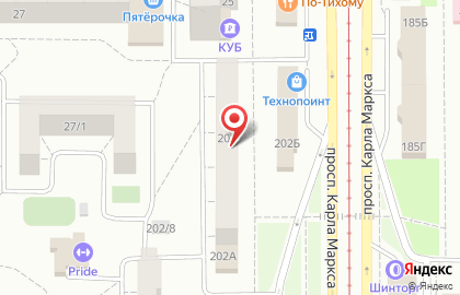 Правозащитная организация Финансовая свобода в Орджоникидзевском районе на карте