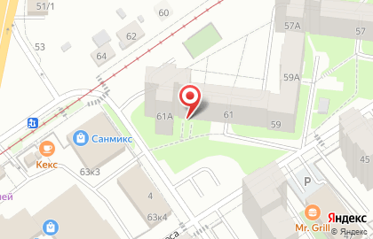 Бюро юридической помощи в Мотовилихинском районе на карте