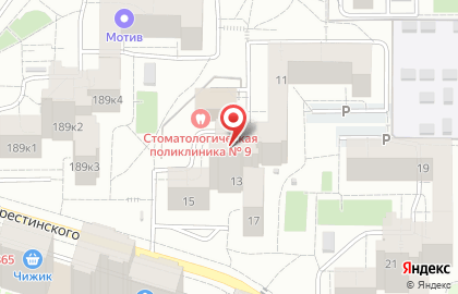 Отдел образования Администрации г. Екатеринбурга на улице Крестинского на карте