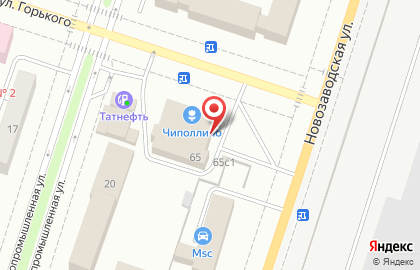 Торгово-монтажная компания Светоч+ в Центральном районе на карте