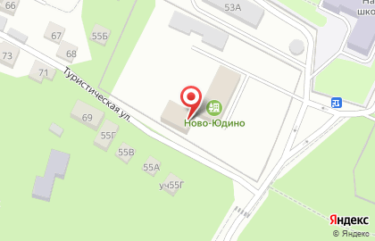 Подростковый центр Ново-Юдино на карте