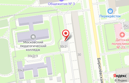 Автосервис Альянс-Р на Бирюлёвской улице на карте