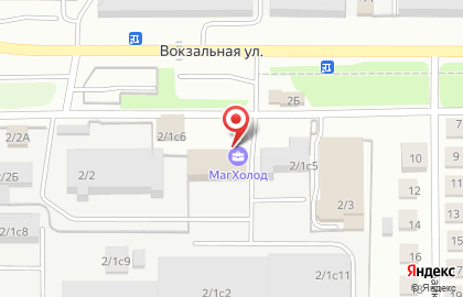 Торгово-монтажная компания Тепломир на Вокзальной улице на карте