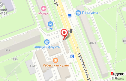 Сгомонь на Будапештской улице на карте