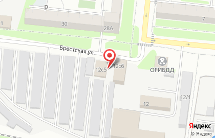 СТО Авто Драйв на Брестской улице на карте