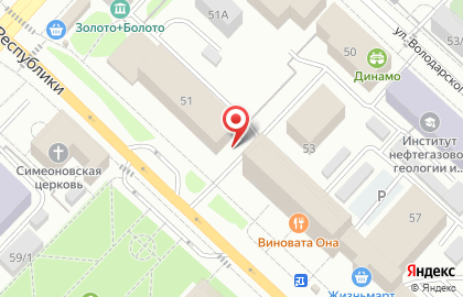 Интернет провайдер Ростелеком для дома в г. Тюмень на карте