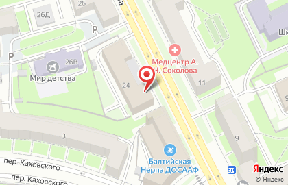 Банкомат СМП банк в Василеостровском районе на карте