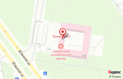 Федеральный научно-клинический центр медицинской радиологии и онкологии Тольяттинская больница филиал №1 на Южном шоссе на карте