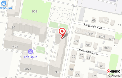 Стоматологическая клиника Дента Плюс на улице Доваторцев на карте