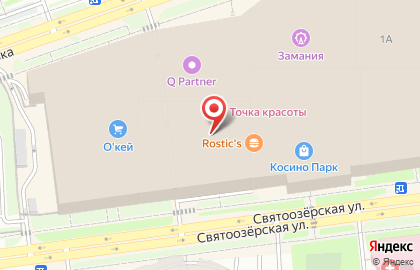 Салон оптики Очкарик в Москве на карте