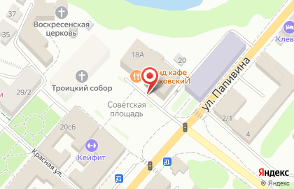 Premium на Советской площади на карте