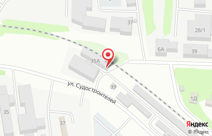 Лесопромышленник на улице Судостроителей на карте