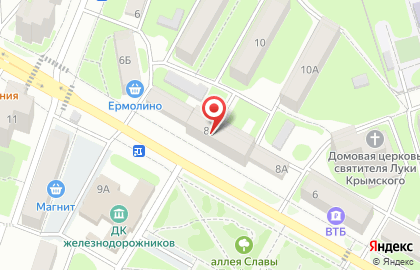 Магазин колбасных изделий Дубки на улице Орджоникидзе на карте