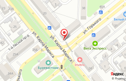 Магазин BEERжа в Центральном районе на карте