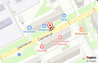 Фарм на Светлой улице на карте