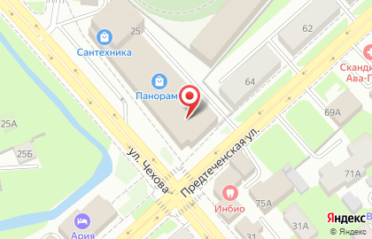 Торгово-производственная компания Экоокна на улице Чехова на карте