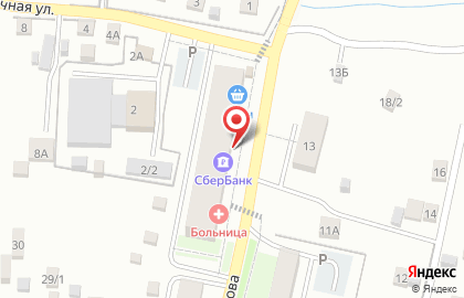 Продовольственный магазин Русские продукты на карте