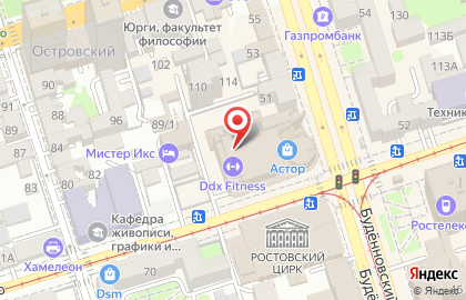 Магазин Книжный лабиринт на Будённовском проспекте на карте