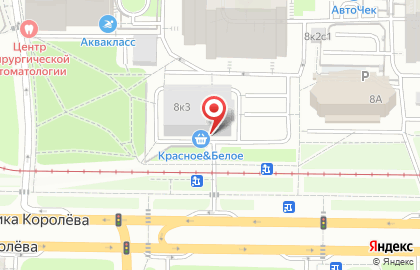 Магазин Красное & Белое в Москве на карте