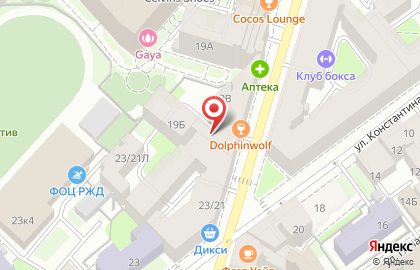 Интернет-магазин цветов ЦветыМиниОпт на Боровой улице на карте
