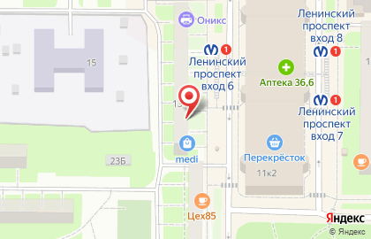 Лайт Степ на бульваре Новаторов на карте