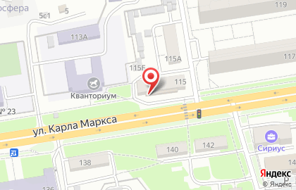 СберБанк на улице Карла Маркса, 115 на карте