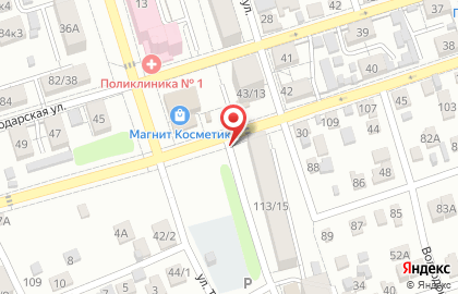 Магазин овощей и фруктов в Ростове-на-Дону на карте