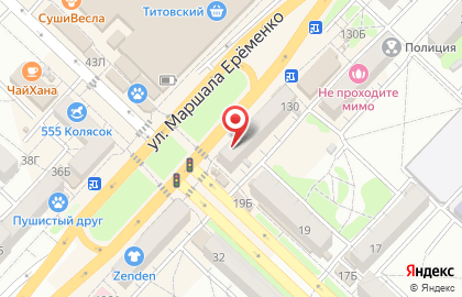 Салон связи МТС в Краснооктябрьском районе на карте